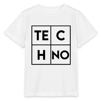 Techno - T-shirt bio MINI CREATOR Stanley/Stella Enfant - blanc - Devant - Maike (125cm)