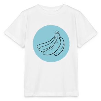 Banane - T-shirt bio MINI CREATOR Stanley/Stella Enfant - blanc - Devant - Maike (125cm)