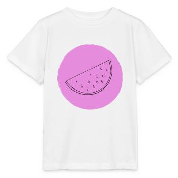 Watermelon - Stanley/Stella MINI CREATOR Kids’ T-Shirt - white - Front - Maike (125cm)