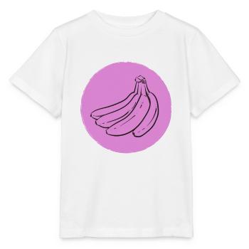 Banana - Stanley/Stella MINI CREATOR Kids’ T-Shirt - white - Front - Maike (125cm)