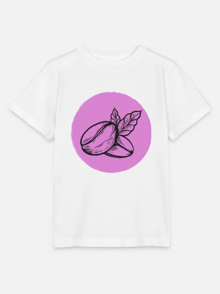 Kaffee Kaffeebohne - Stanley/Stella Kinder T-Shirt MINI CREATOR - Weiß
