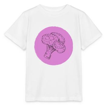 Broccoli - Stanley/Stella MINI CREATOR Kids’ T-Shirt - white - Front - Maike (125cm)