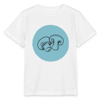 Pilze - Stanley/Stella Kinder T-Shirt MINI CREATOR  - Weiß - Vorne - Maike (125cm)