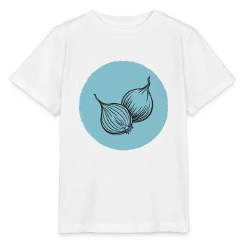 Oignon - T-shirt bio MINI CREATOR Stanley/Stella Enfant - blanc - Devant - Maike (125cm)