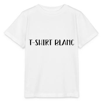 t-shirt blanc - T-shirt bio MINI CREATOR Stanley/Stella Enfant - blanc - Devant - Maike (125cm)
