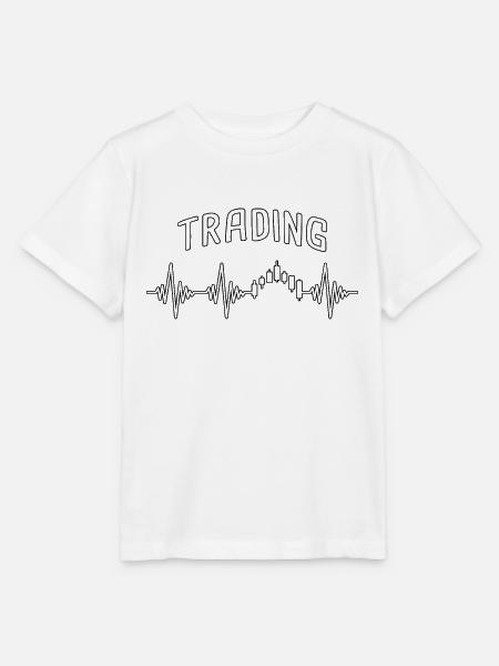trading Herzschlag - Stanley/Stella Kinder T-Shirt MINI CREATOR - Weiß