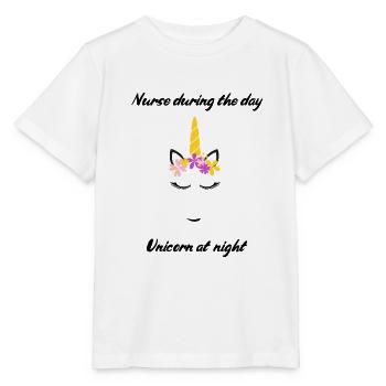 Nurse gift - Stanley/Stella Kinder T-Shirt MINI CREATOR  - Weiß - Vorne - Maike (125cm)