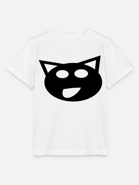 die schwarze Katze - Stanley/Stella Kinder T-Shirt MINI CREATOR - Weiß