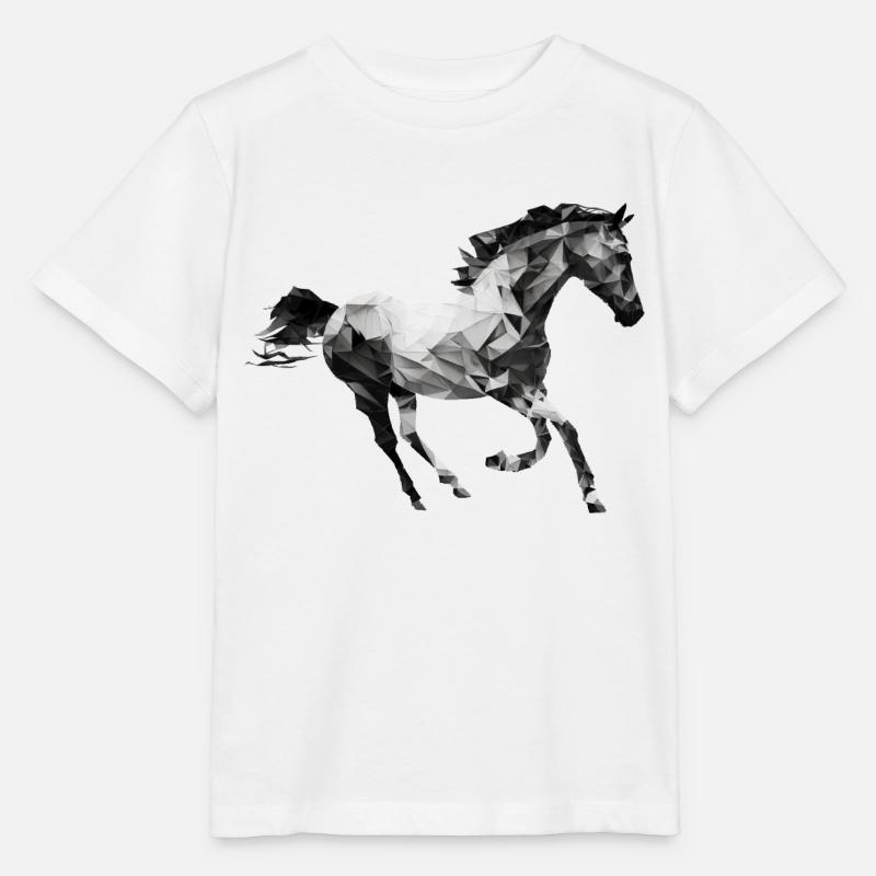 CHEVAL - T-shirt bio MINI CREATOR Stanley/Stella Enfant - blanc