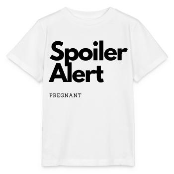 Spoiler Alert Conception enceinte - T-shirt bio MINI CREATOR Stanley/Stella Enfant - blanc - Devant - Maike (125cm)
