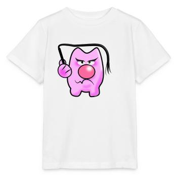 Peitschen Schwein - Stanley/Stella Kinder T-Shirt MINI CREATOR  - Weiß - Vorne - Maike (125cm)