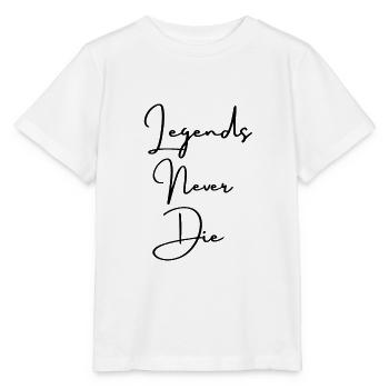 Legends never die - T-shirt bio MINI CREATOR Stanley/Stella Enfant - blanc - Devant - Maike (125cm)
