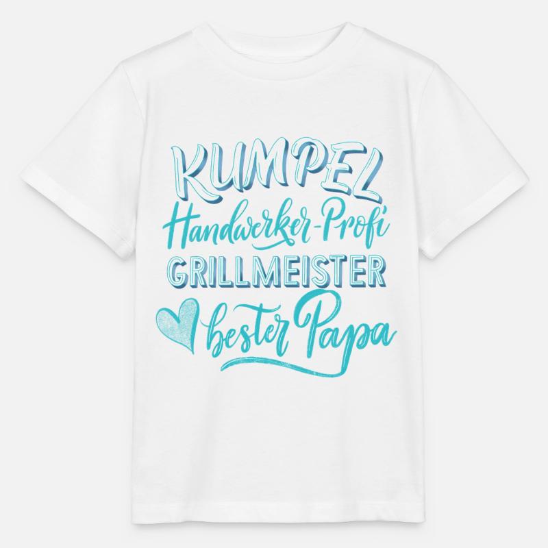 Bester Papa - Stanley/Stella Kinder T-Shirt MINI CREATOR  - Weiß