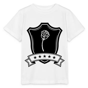 Rose Schild - Stanley/Stella Kinder T-Shirt MINI CREATOR  - Weiß - Vorne - Maike (125cm)