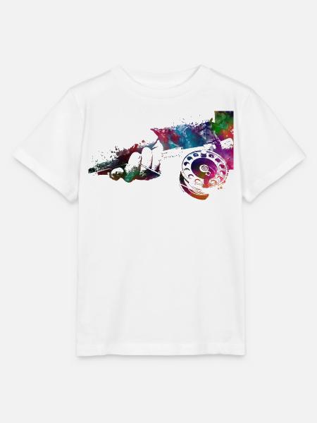 Angelsport #fishing - Stanley/Stella Kinder T-Shirt MINI CREATOR - Weiß