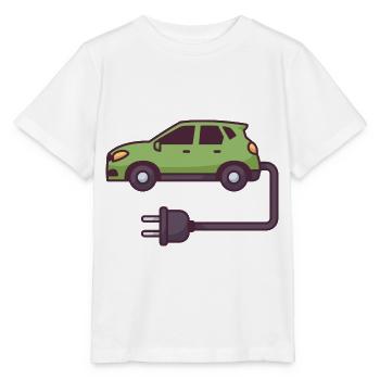 Véhicule électrique - T-shirt bio MINI CREATOR Stanley/Stella Enfant - blanc - Devant - Maike (125cm)