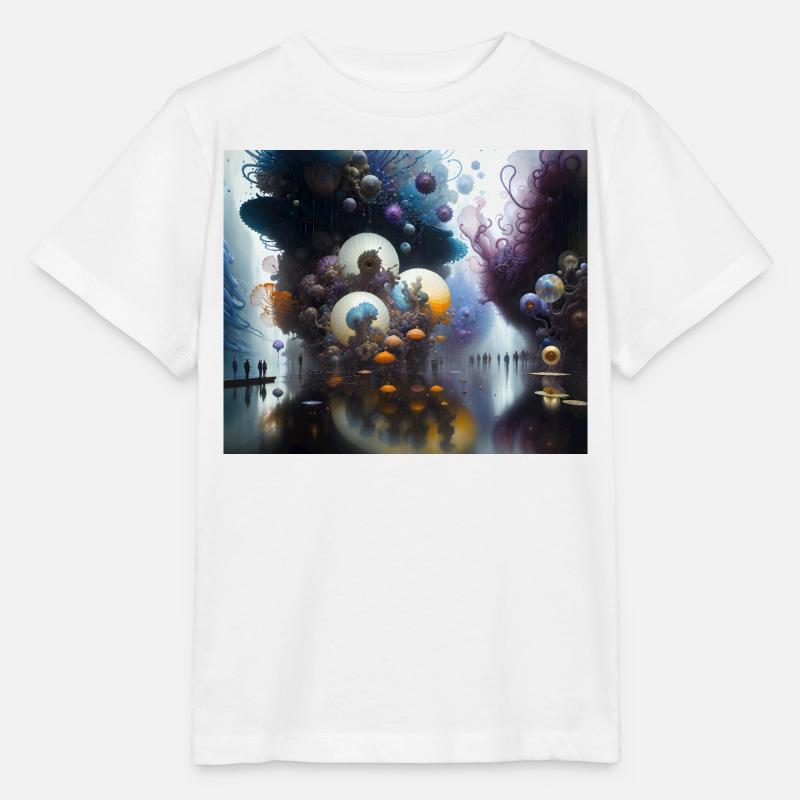 Voyage en Actarus #2 - T-shirt bio MINI CREATOR Stanley/Stella Enfant - blanc