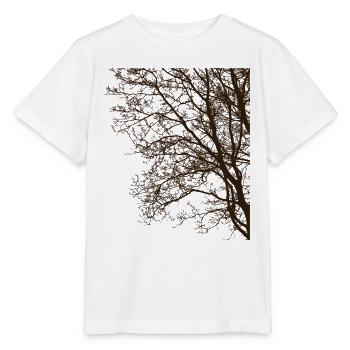 Forêt sombre, Bois sombres, Amoureux de la nature - T-shirt bio MINI CREATOR Stanley/Stella Enfant - blanc - Devant - Maike (125cm)