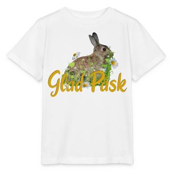 glad pask Frohe Ostern - Stanley/Stella Kinder T-Shirt MINI CREATOR  - Weiß - Vorne - Maike (125cm)
