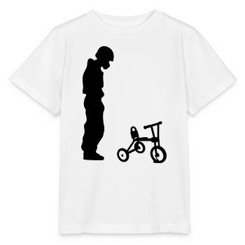biker - Stanley/Stella MINI CREATOR Kids’ T-Shirt - white - Front - Maike (125cm)
