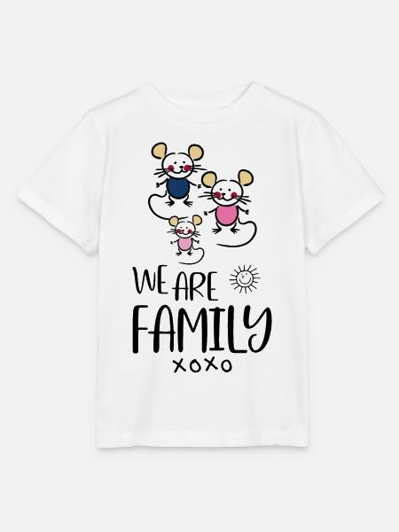 Familie - Stanley/Stella Kinder T-Shirt MINI CREATOR  - Weiß