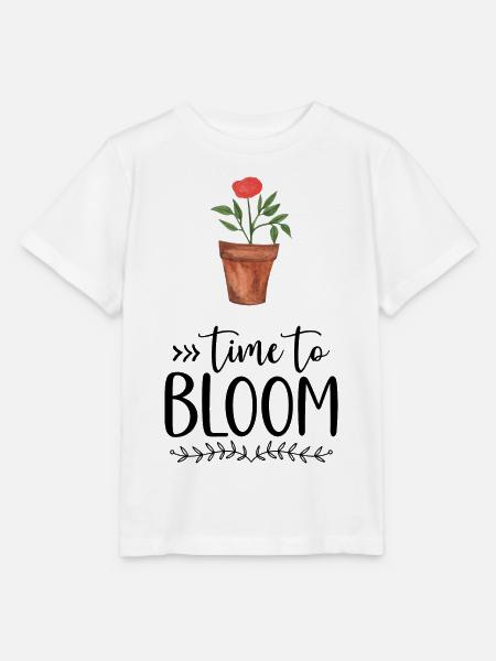 Geschenke mit Blumen - Stanley/Stella Kinder T-Shirt MINI CREATOR - Weiß