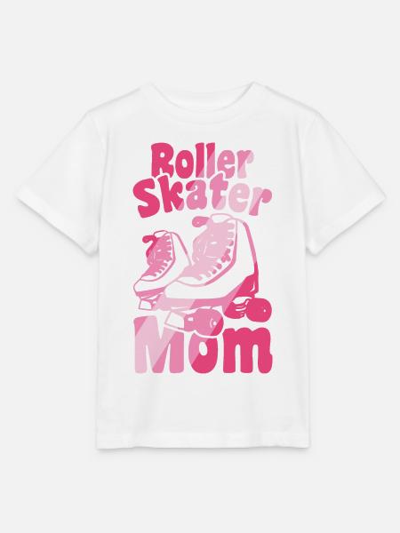 Rollschuhläufer Mama - Stanley/Stella Kinder T-Shirt MINI CREATOR - Weiß