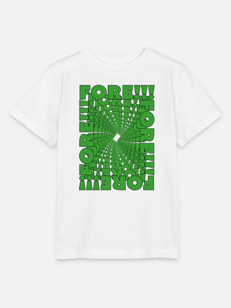 Fore! Golfen mit Stil - Stanley/Stella Kinder T-Shirt MINI CREATOR - Weiß