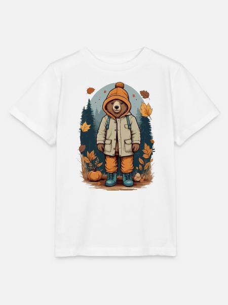 Süßer Bär - Stanley/Stella Kinder T-Shirt MINI CREATOR - Weiß