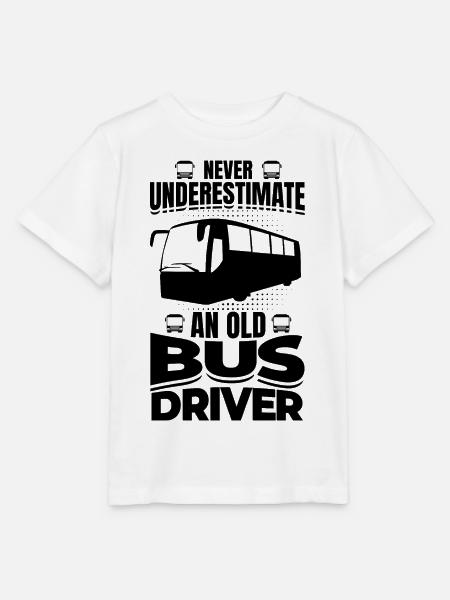 Busfahrer Großvater - Stanley/Stella Kinder T-Shirt MINI CREATOR  - Weiß