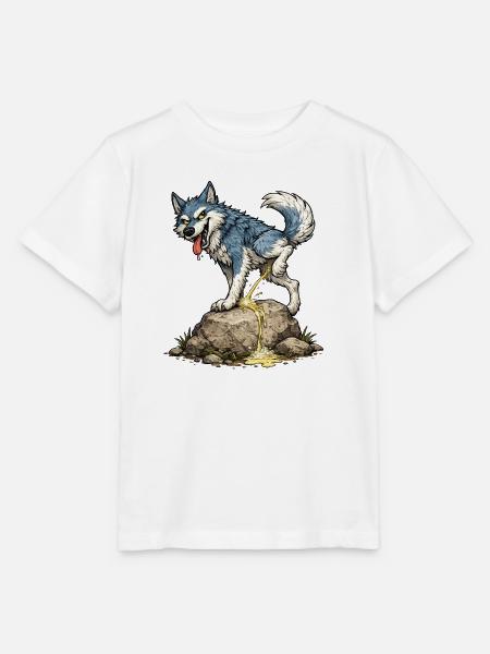 Wölfe - Stanley/Stella Kinder T-Shirt MINI CREATOR - Weiß