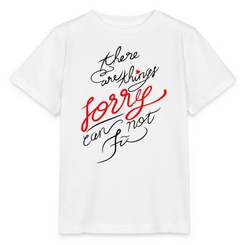 Désolé - T-shirt bio MINI CREATOR Stanley/Stella Enfant - blanc - Devant - Maike (125cm)