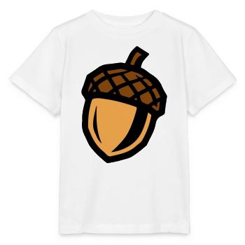 Eichel Symbol - Stanley/Stella Kinder T-Shirt MINI CREATOR  - Weiß - Vorne - Maike (125cm)
