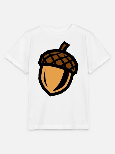 Eichel Symbol - Stanley/Stella Kinder T-Shirt MINI CREATOR  - Weiß