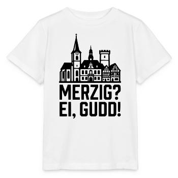 Merzig Ei Gudd - Stanley/Stella Kinder T-Shirt MINI CREATOR  - Weiß - Vorne - Maike (125cm)