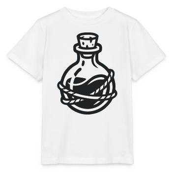 Zaubertrank Flasche Icon - Stanley/Stella Kinder T-Shirt MINI CREATOR  - Weiß - Vorne - Maike (125cm)