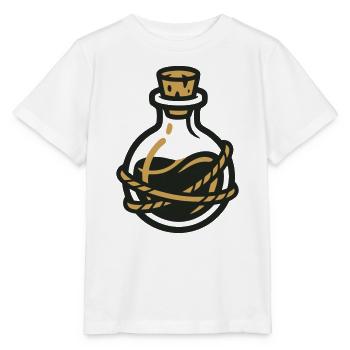 Zaubertrank Flasche Grafik - Stanley/Stella Kinder T-Shirt MINI CREATOR  - Weiß - Vorne - Maike (125cm)