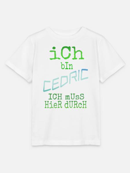 Cedric als Vorname - Stanley/Stella Kinder T-Shirt MINI CREATOR  - Weiß