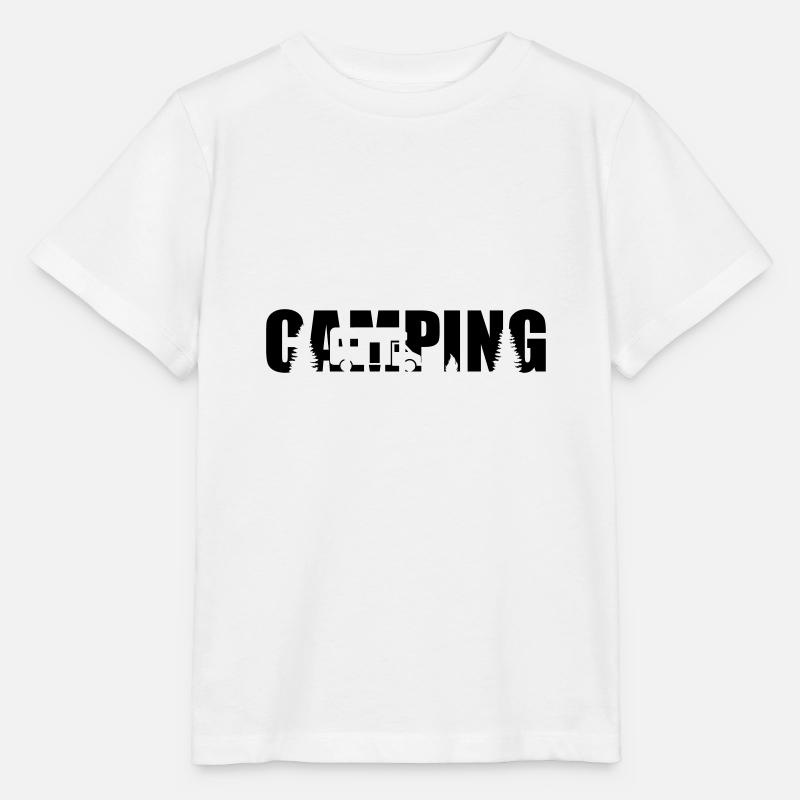 Campeur - T-shirt bio MINI CREATOR Stanley/Stella Enfant - blanc
