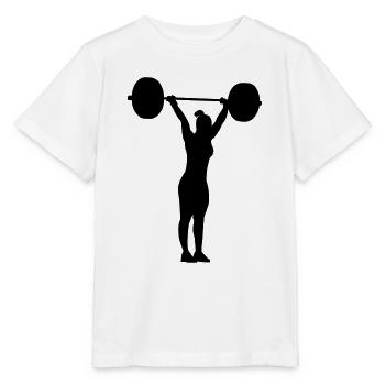 Stoßen Endposition Frau - Stanley/Stella Kinder T-Shirt MINI CREATOR  - Weiß - Vorne - Maike (125cm)