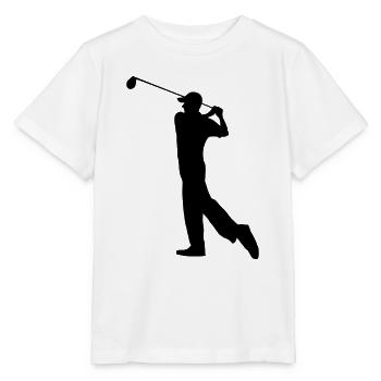 Ball Golf - Golf - T-shirt bio MINI CREATOR Stanley/Stella Enfant - blanc - Devant - Maike (125cm)