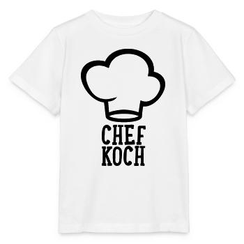 Chefkoch - Cheköchin - Stanley/Stella Kinder T-Shirt MINI CREATOR  - Weiß - Vorne - Maike (125cm)