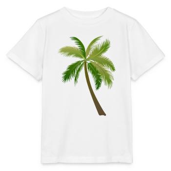 Palmen Baum Palmen - Stanley/Stella Kinder T-Shirt MINI CREATOR  - Weiß - Vorne - Maike (125cm)