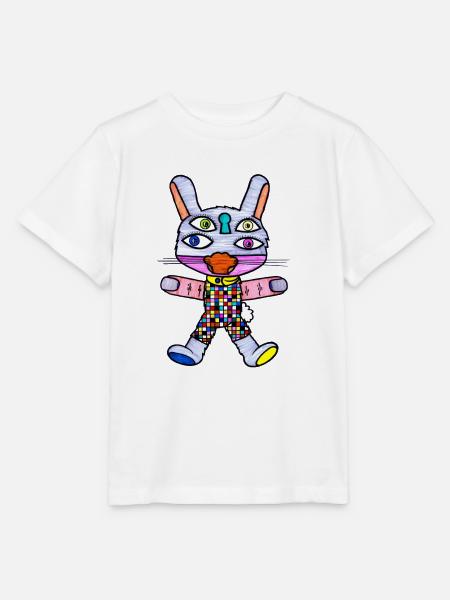 Katzenhase - Stanley/Stella Kinder T-Shirt MINI CREATOR - Weiß