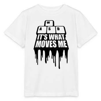c’est ce qui m’émeut - T-shirt bio MINI CREATOR Stanley/Stella Enfant - blanc - Devant - Maike (125cm)