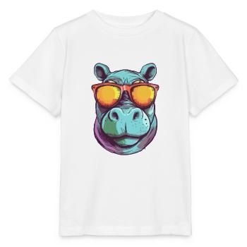 Bif Nilpferd - Stanley/Stella Kinder T-Shirt MINI CREATOR  - Weiß - Vorne - Maike (125cm)