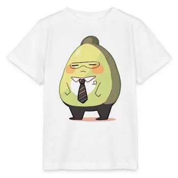 Office Avocado - Stanley/Stella MINI CREATOR Kids’ T-Shirt - white - Front - Maike (125cm)