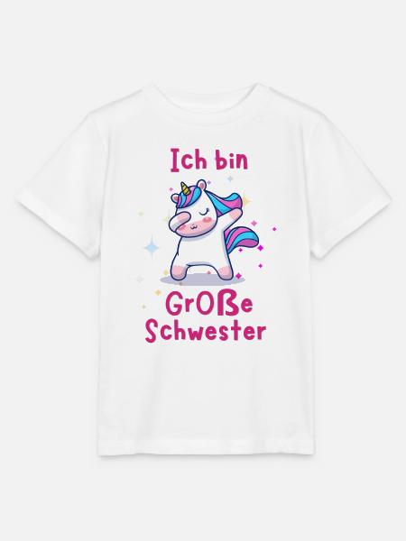 große Schwester - Stanley/Stella Kinder T-Shirt MINI CREATOR - Weiß
