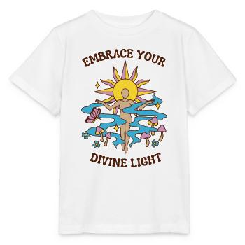 spiritual quote - Stanley/Stella MINI CREATOR Kids’ T-Shirt - white - Front - Maike (125cm)