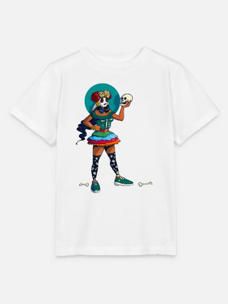 MexikanischMädchen, Hamlet - Stanley/Stella Kinder T-Shirt MINI CREATOR  - Weiß